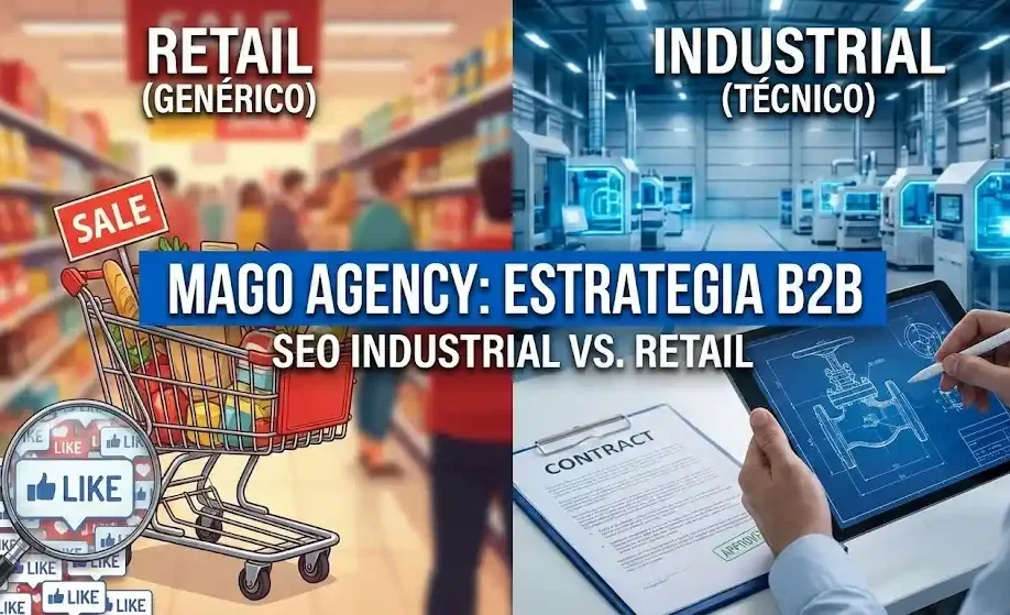 El SEO Industrial no es para “Creators”, es para Expertos: Por qué tu estrategia de keywords te está dejando fuera