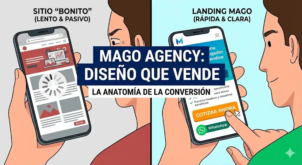 Tu Sitio Web es “Bonito”, pero… ¿Vende? La Anatomía de una Landing Page que Convierte en 2026
