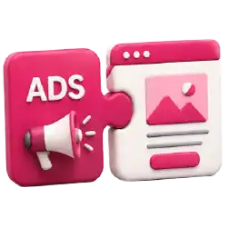 Análisis SEO y posicionamiento web con lupa y gráfica de crecimiento en página digital